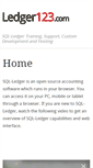 Mobile Screenshot of ledger123.com